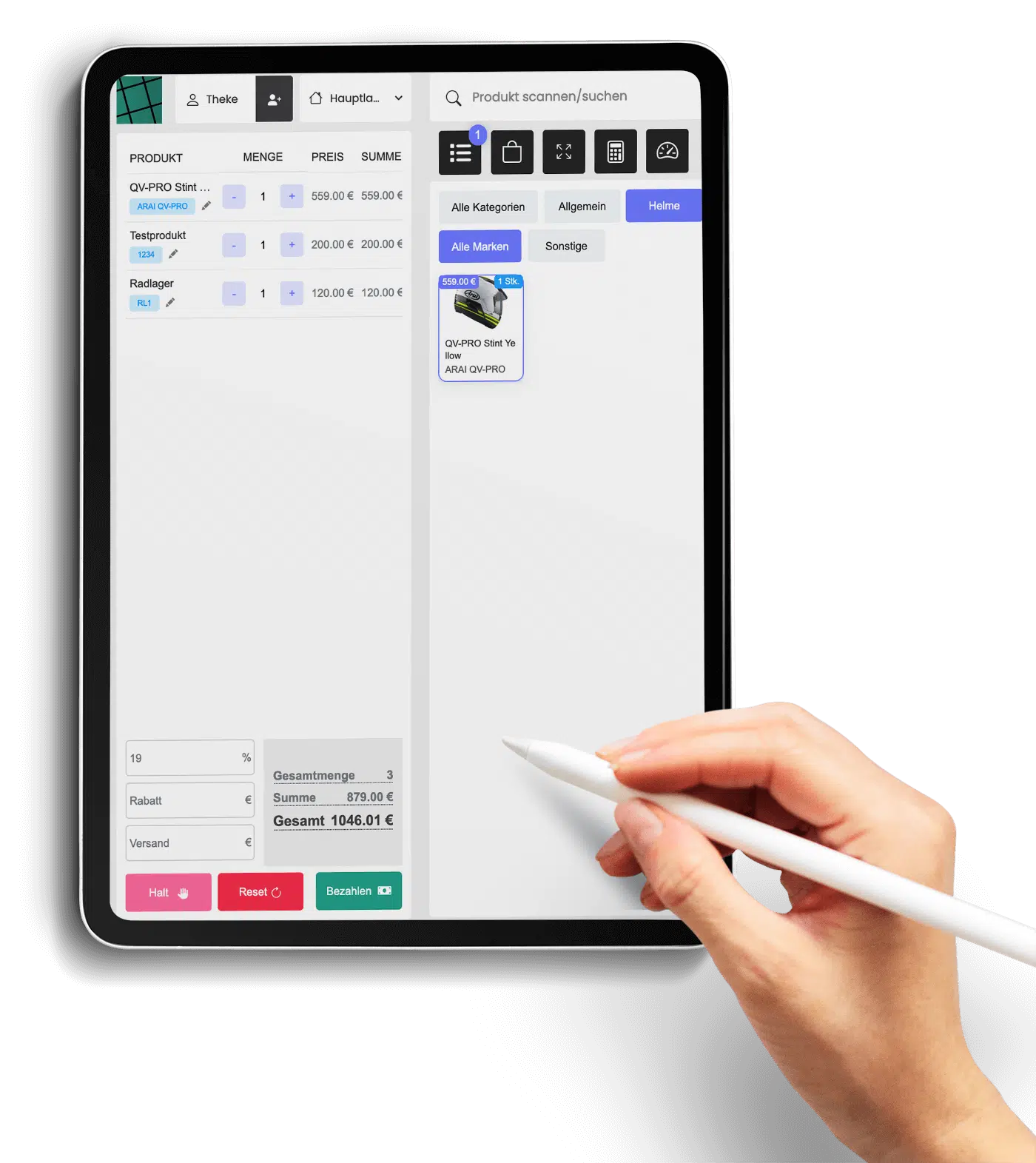 CATAMA Point of Sale and GoBD-Compliant Cash Book