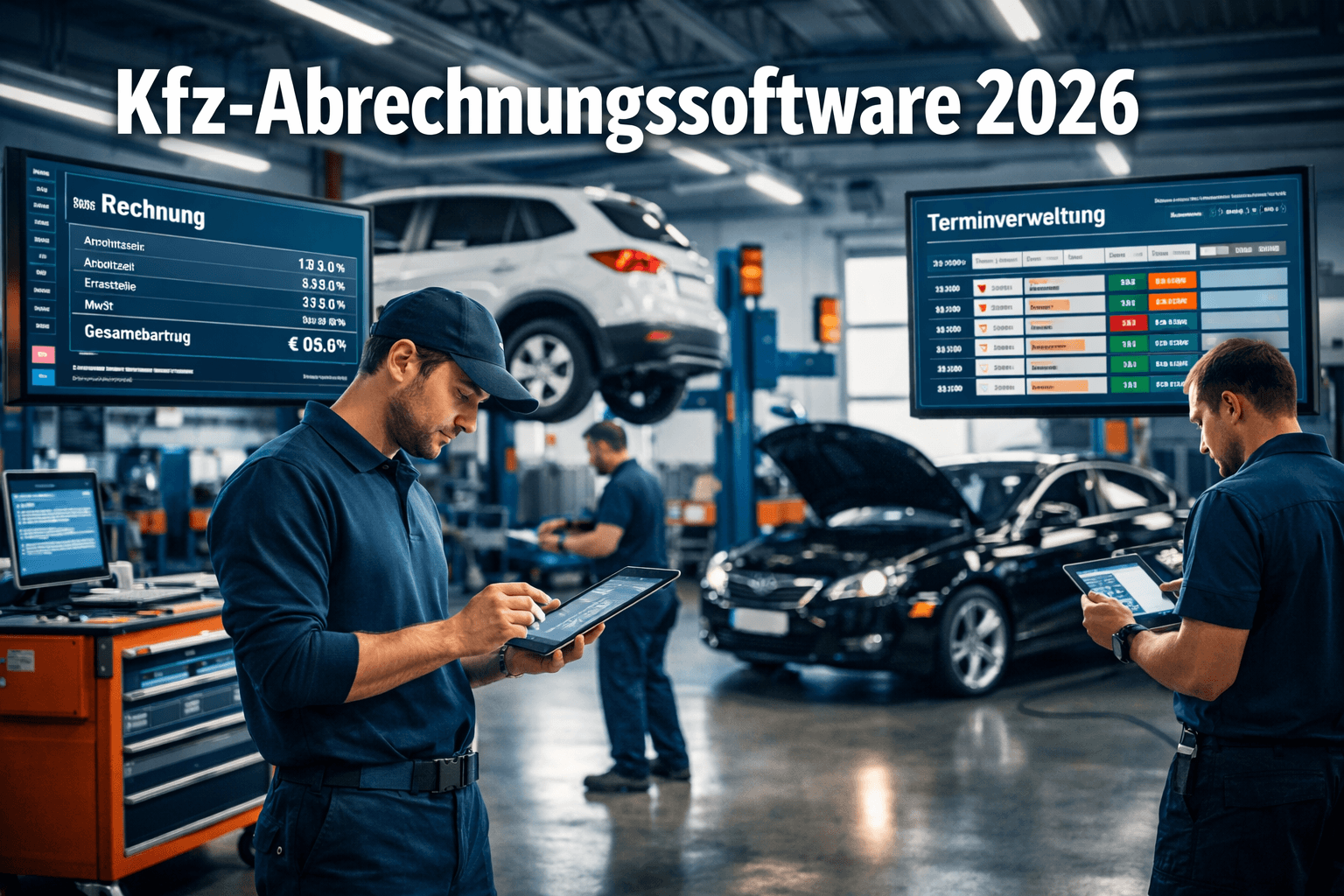 Kfz-Abrechnungssoftware fuer Werkstatt und Handel