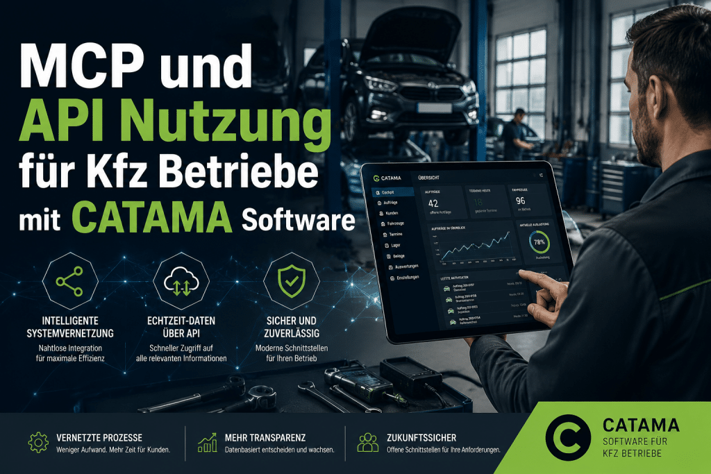 MCP und API-Nutzung für Kfz-Betriebe mit CATAMA