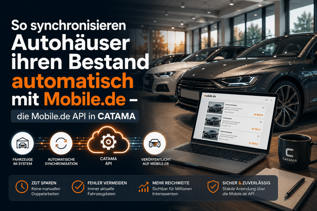 Fahrzeugbestand automatisch mit Mobile.de synchronisieren