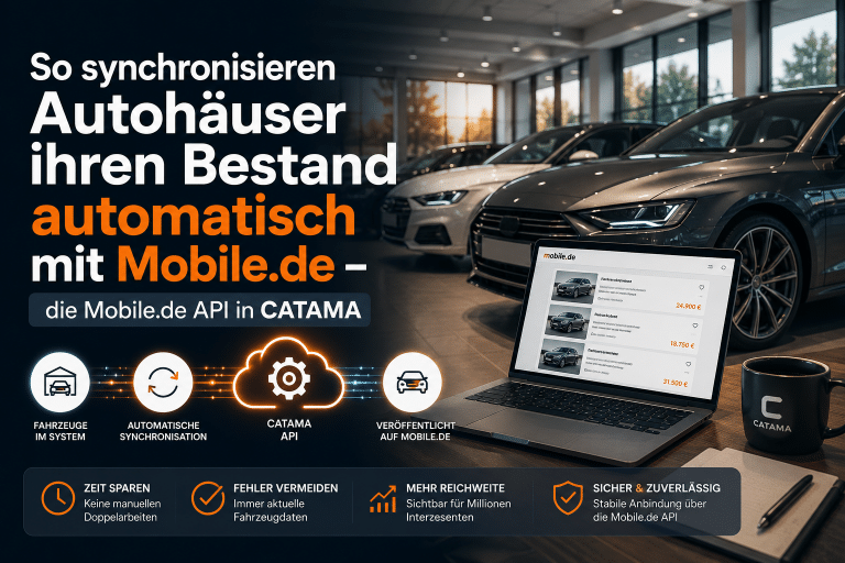 Fahrzeugbestand automatisch mit Mobile.de synchronisieren